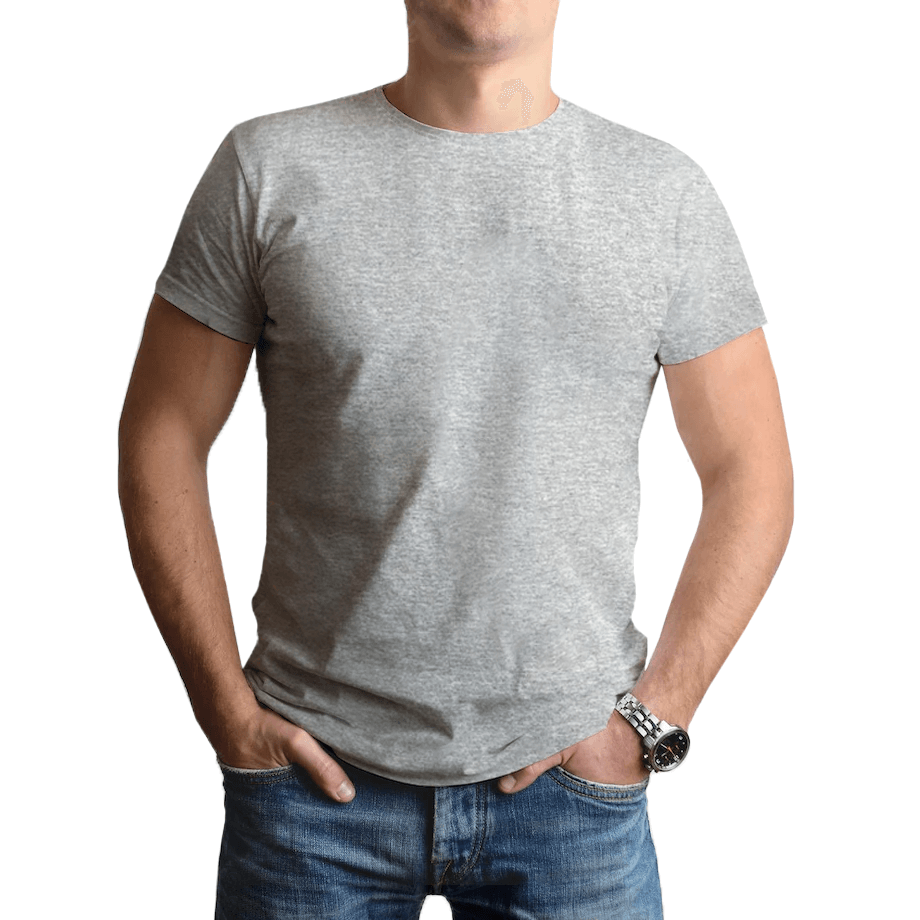 Playeras grises hombre hotsell