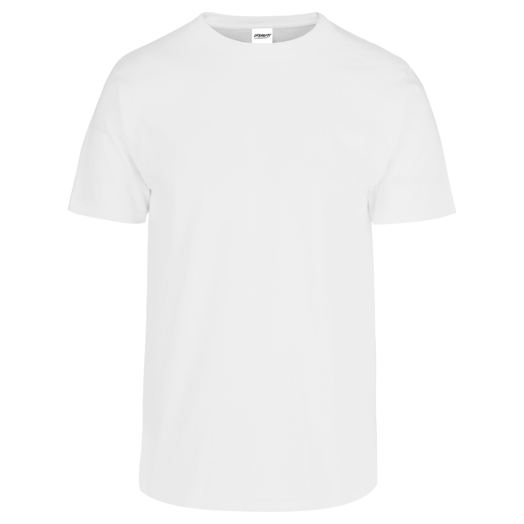 Playera UrbanFit Hombre Manga Corta Blanca