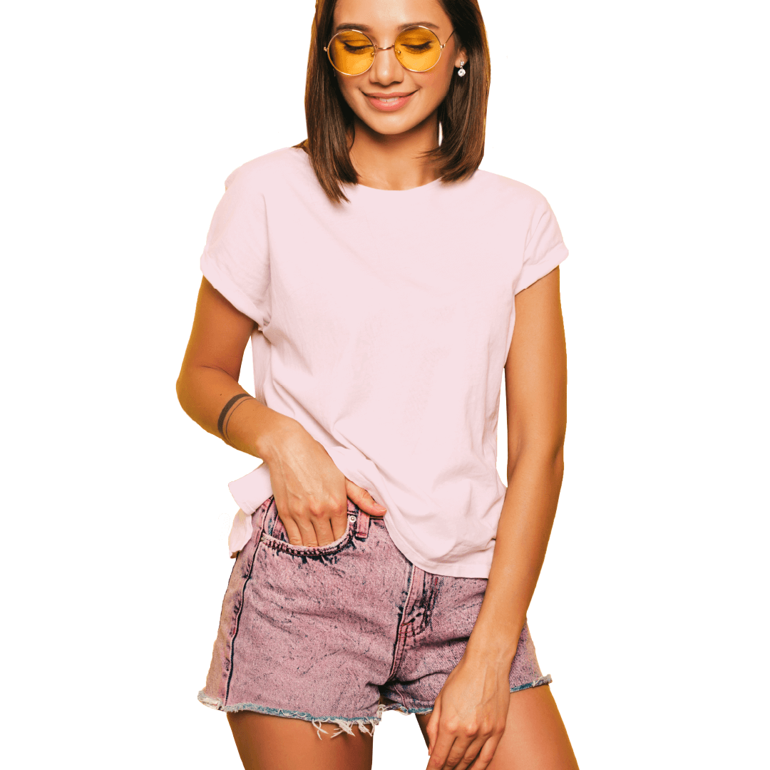 Playera UrbanFit Mujer Manga Corta Rosa