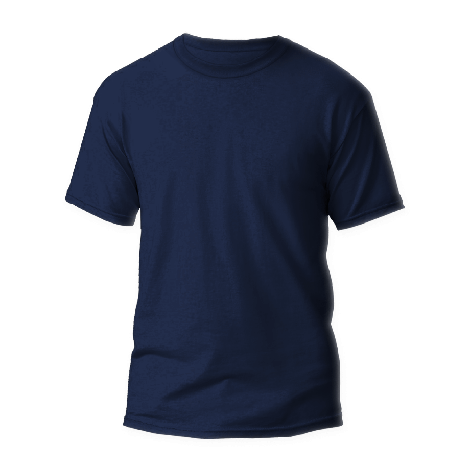 Playera UrbanFit Hombre Manga Corta Azul