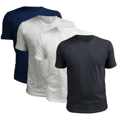 Pack x 4 Playeras UrbanFit Hombre Manga Corta